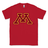 Red The university of minnesota Classic Tee - linhVisuals