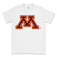 White The university of minnesota Classic Tee - linhVisuals