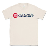 Natural The university of mississippi Classic Tee - linhVisuals
