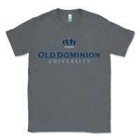 Charcoal Heather The old dominion university Classic Tee - linhVisuals