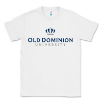 White The old dominion university Classic Tee - linhVisuals