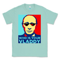 Seafoam who is your vladdy Classic Tee - linhVisuals