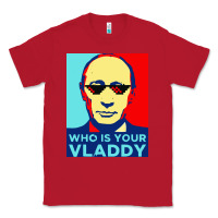 Red who is your vladdy Classic Tee - linhVisuals