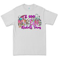 Dove Grey 100 Nursing Students Teams Premium Tee - CowhideDigitalArt