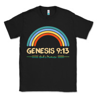 Black genesis 913 god's promise faithfully rainbow bible verse t shirt Classic Tee - linhVisuals