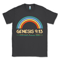 Smoke genesis 913 god's promise faithfully rainbow bible verse t shirt Classic Tee - linhVisuals