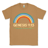 Toasted Coconut genesis 913 god's promise faithfully rainbow bible verse t shirt Classic Tee - linhVisuals