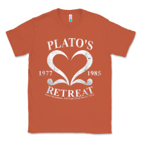 Copper plato retreat club vintage retro nyc t shirt Classic Tee - linhVisuals