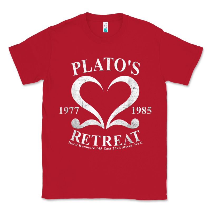 Plato Retreat Club Vintage Retro Nyc T Shirt Classic Tee by linhVisuals | Teevron