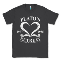 Smoke plato retreat club vintage retro nyc t shirt Classic Tee - linhVisuals