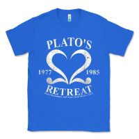 True Royal plato retreat club vintage retro nyc t shirt Classic Tee - linhVisuals
