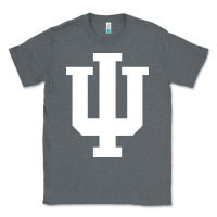 Charcoal Heather Indiana Hoosiers, gear Classic Tee - linhVisuals
