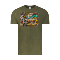 Vintage Olive dreamer Vintage Tee - RacoonDesign