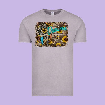 Dreamer Vintage Tee Designed By Racoondesign