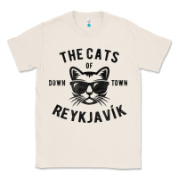 Natural cats of downtown reykjavik t shirt Classic Tee - linhVisuals