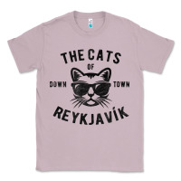 Lilac cats of downtown reykjavik t shirt Classic Tee - linhVisuals