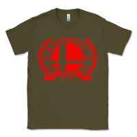 Army Green super smash bros smash club Classic Tee - linhVisuals
