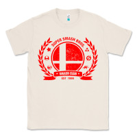 Natural super smash bros smash club Classic Tee - linhVisuals