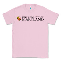 Bubblegum Pink University of Maryland, College Park, Classic Tee - linhVisuals