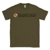 Army Green University of Maryland, College Park, Classic Tee - linhVisuals