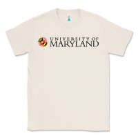 Natural University of Maryland, College Park, Classic Tee - linhVisuals