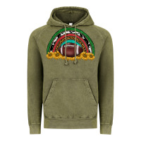 Vintage Olive merry christmas sunflower rainbow Vintage Hoodie - BarkalooDesign