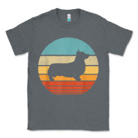 Corgi Retro Vintage 60s 70s Sunset Dog Lovers Men Women T Shirt Classic Tee | Teevron