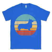 True Royal corgi retro vintage 60s 70s sunset dog lovers men women t shirt Classic Tee - linhVisuals