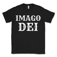Black imago dei image of god christian t shirt reformed jesus Classic Tee - linhVisuals