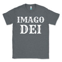 Charcoal Heather imago dei image of god christian t shirt reformed jesus Classic Tee - linhVisuals