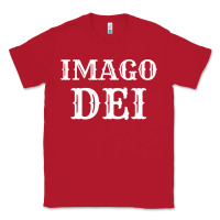 Red imago dei image of god christian t shirt reformed jesus Classic Tee - linhVisuals