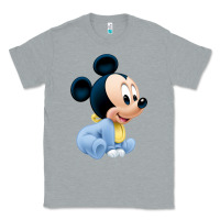 Heather Grey baby micke  mouse Classic Tee - linhVisuals