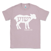 Lilac isaiah 53 lamb yeshua jesus t shirt Classic Tee - linhVisuals