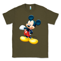 Army Green micke mouse Classic Tee - linhVisuals