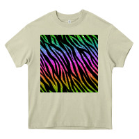 Mossy zebra glitter seamless pattern Heavy Core Tee - BundleAndBundleShop