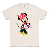 Natural minni mouse Classic Tee - linhVisuals