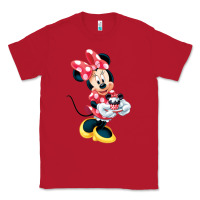 Red minni mouse Classic Tee - linhVisuals