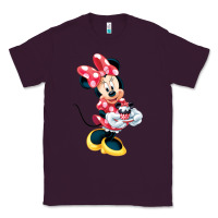 Plum minni mouse Classic Tee - linhVisuals