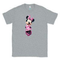 Heather Grey minni mouse Classic Tee - linhVisuals