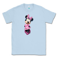 Dusty Blue minni mouse Classic Tee - linhVisuals
