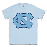 Dusty Blue north carolina Classic Tee - linhVisuals