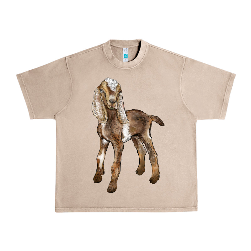 Baby Nubian Goat Urban Heavy Tee by LillyAllenDesigns | Teevron