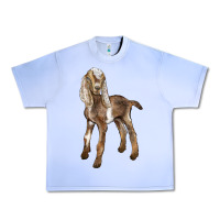 Grape Ice Baby Nubian Goat Urban Heavy Tee - LillyAllenDesigns