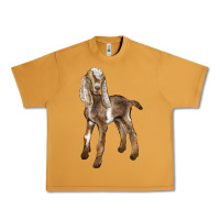 Peanut Butter Baby Nubian Goat Urban Heavy Tee - LillyAllenDesigns