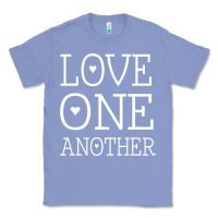 Colony Blue love one another jesus quote christian t shirt Classic Tee - linhVisuals