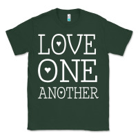 Sports Green love one another jesus quote christian t shirt Classic Tee - linhVisuals