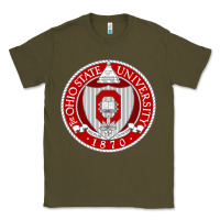Army Green OSU, Columbus, university gear Classic Tee - linhVisuals