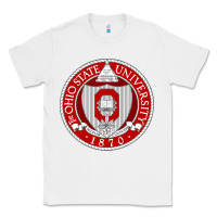 White OSU, Columbus, university gear Classic Tee - linhVisuals