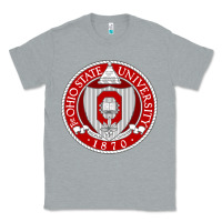 Heather Grey OSU, Columbus, university gear Classic Tee - linhVisuals