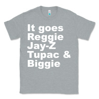 Heather Grey it goes reggie jay Classic Tee - linhVisuals